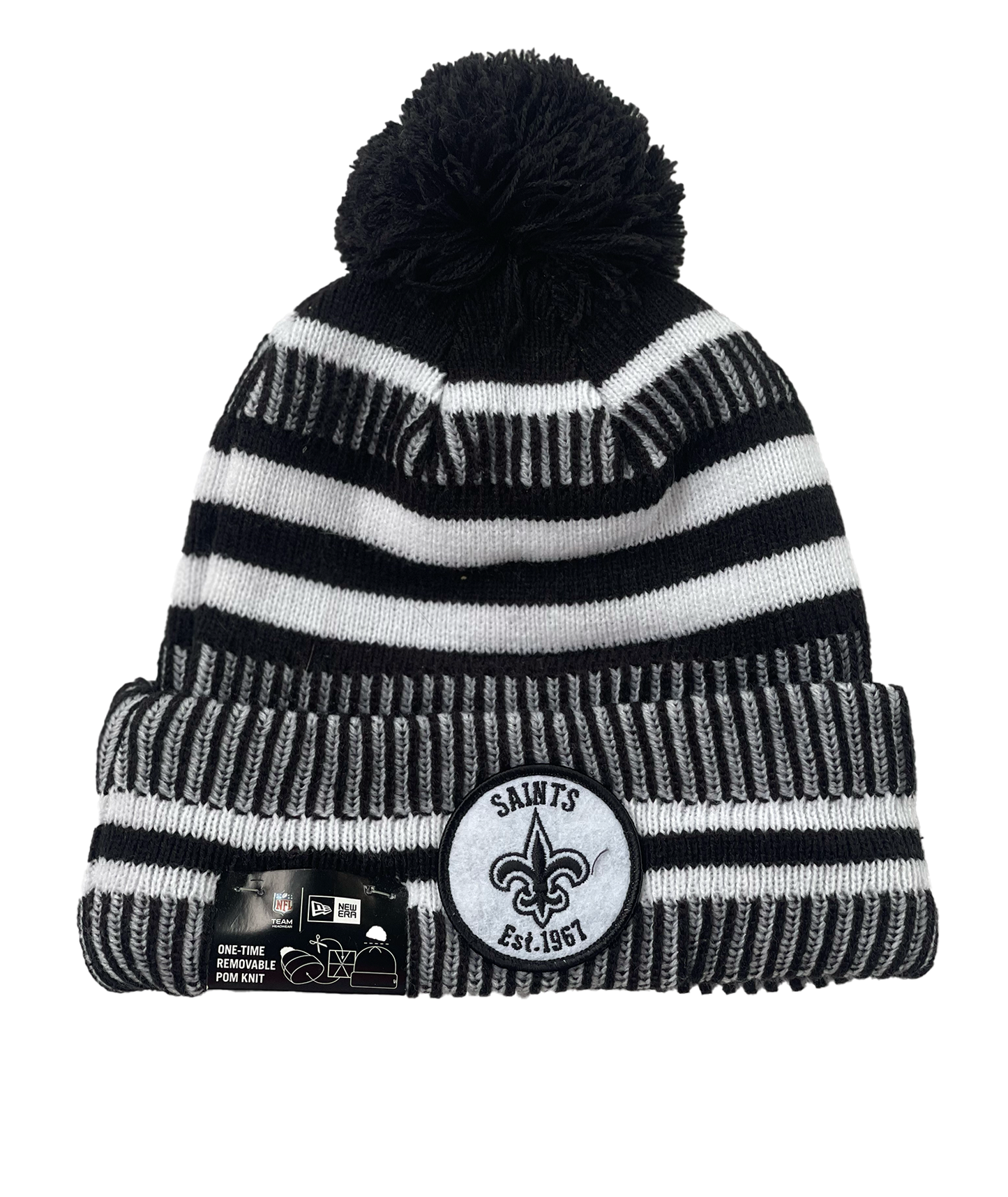 New Orleans Saints Sport Black Knit Hat